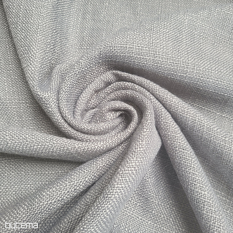 Lujosa tela decorativa GRIGIO gris