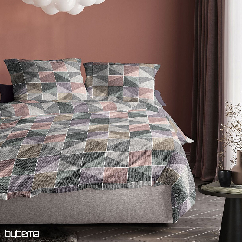 Ropa de cama de franela de lujo IRISETTE KOALA 8646-90 ROSA VIEJO