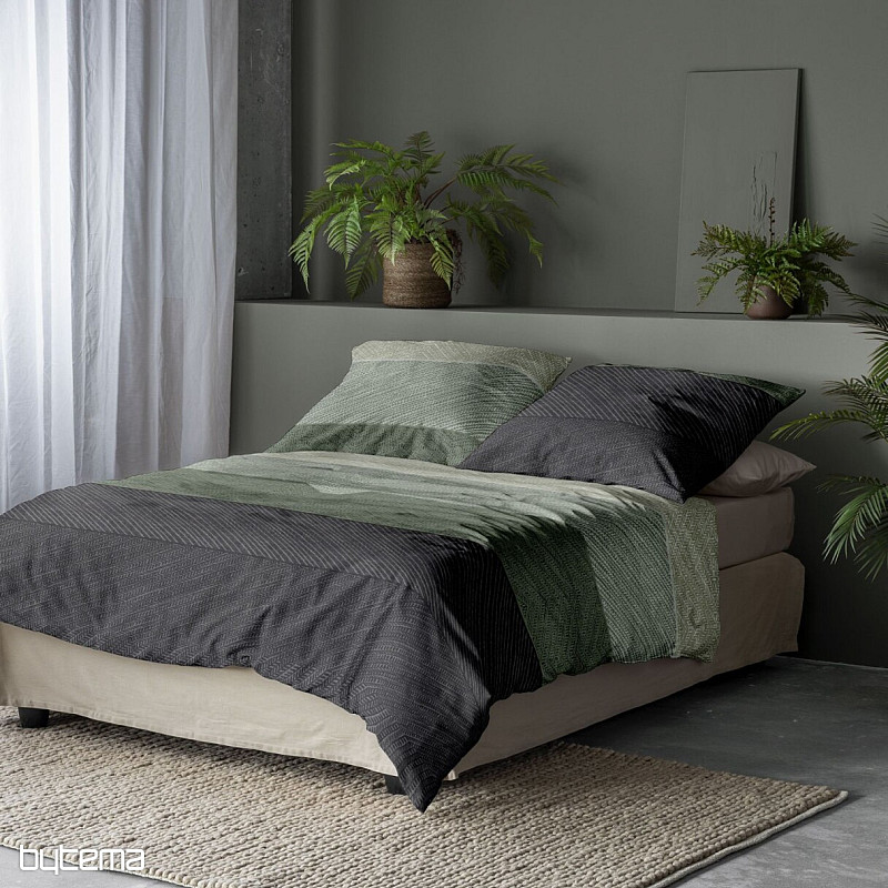 Ropa de cama de franela de lujo IRISETTE KOALA 8430-30 VERDE