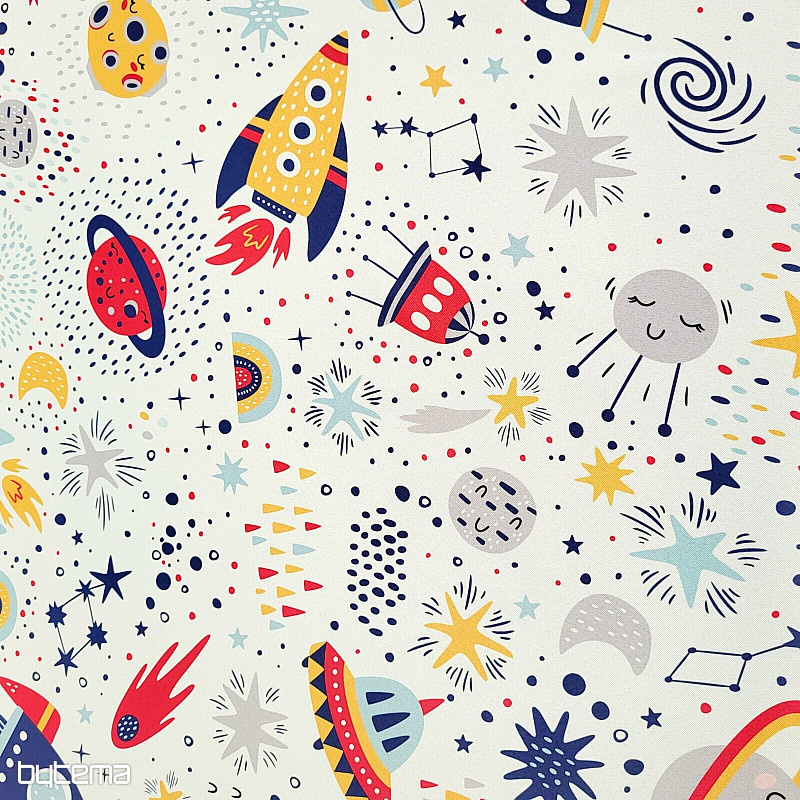 Tejido decorativo BLACK OUT SPACE