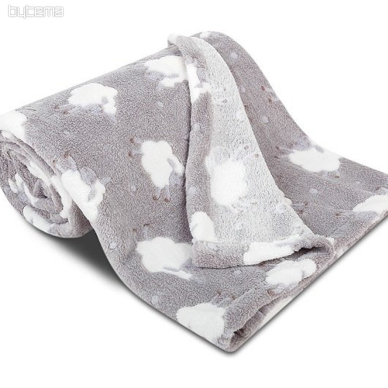Manta infantil OVEJA gris
