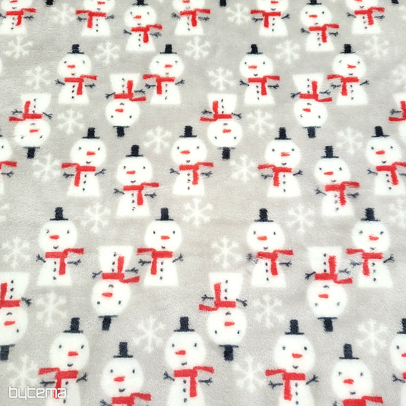 Muñecos de nieve de microfelpa