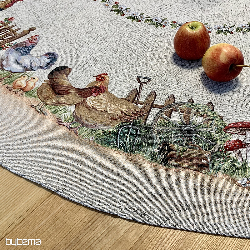 Funda de almohada tapiz ROCK BY THE FENCE