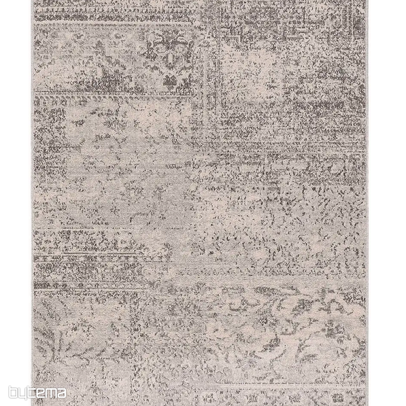 Alfombra de lana de lujo ISFAHAN Korist gris