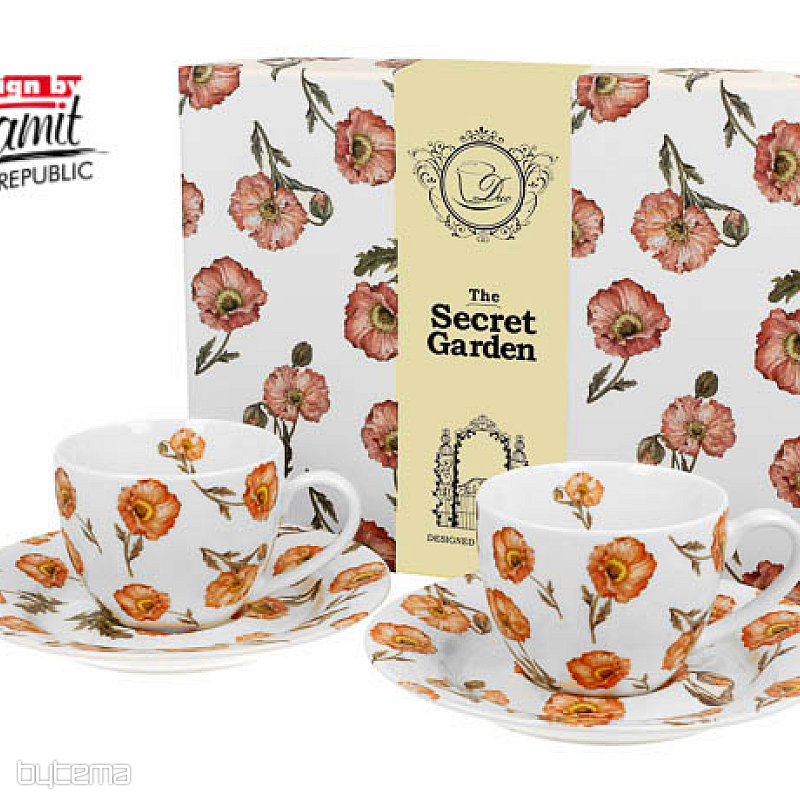 Juego de porcelana AMAPOLAS SILVESTRES