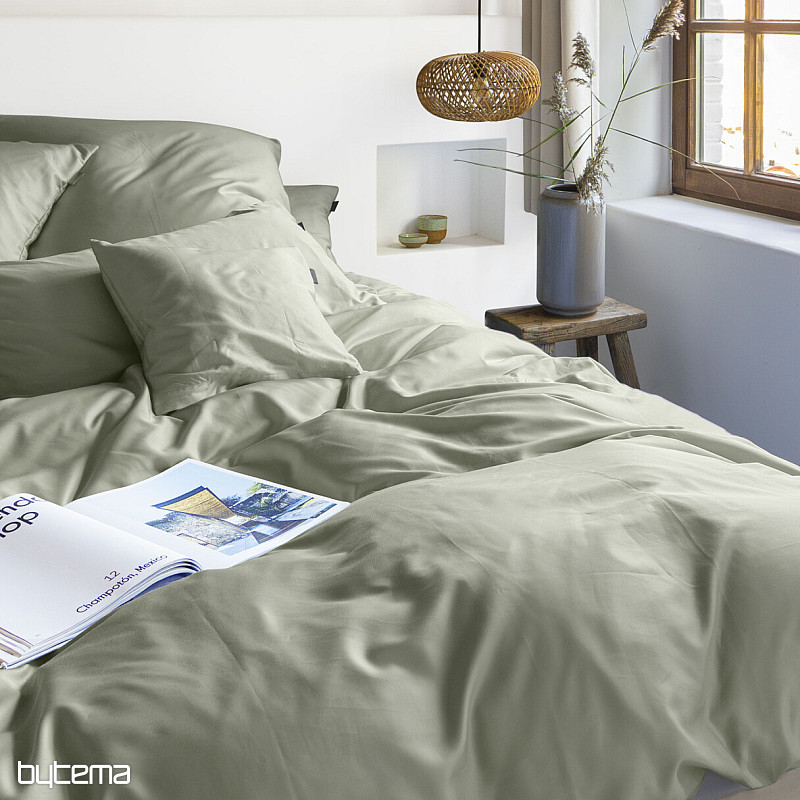 IRISETTE satén de algodón de lujo PARIS 8000-32 SAGE