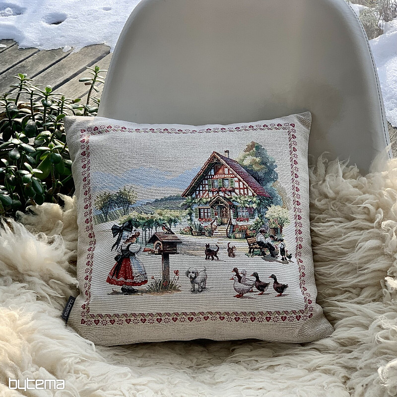 Funda de almohada tapiz DVOREK