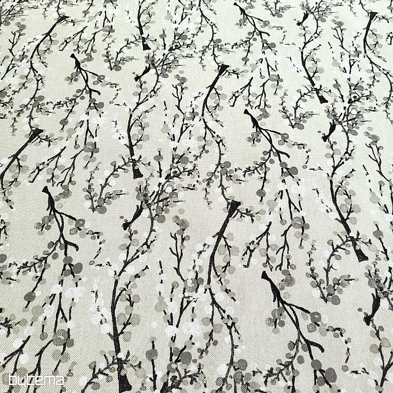 Tela decorativa TREE BUBBLES GREY