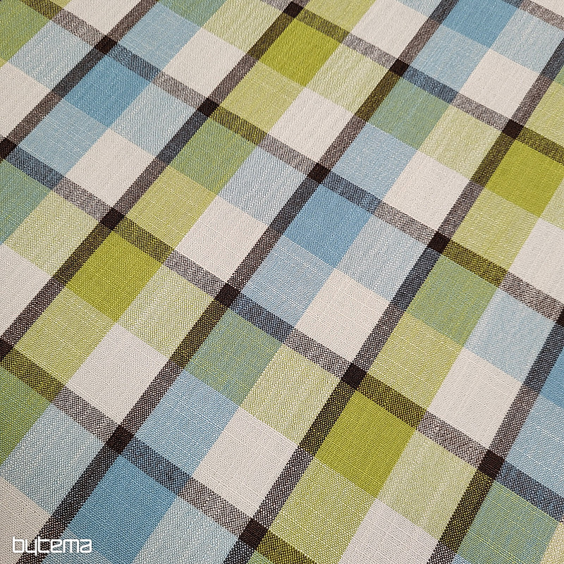 Tela decorativa ATILA AZUL VERDE