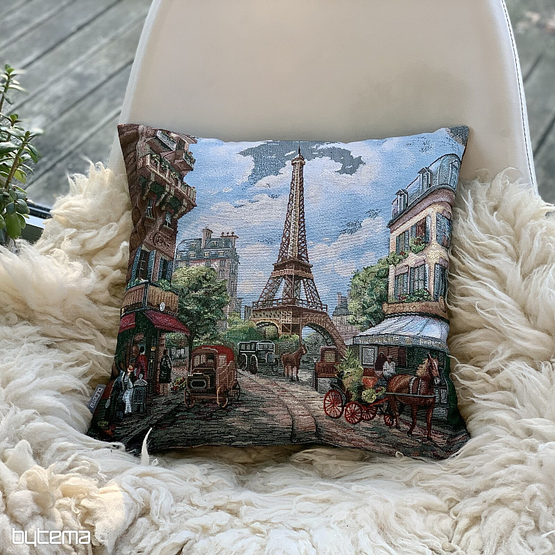 Funda de almohada tapiz PARIS