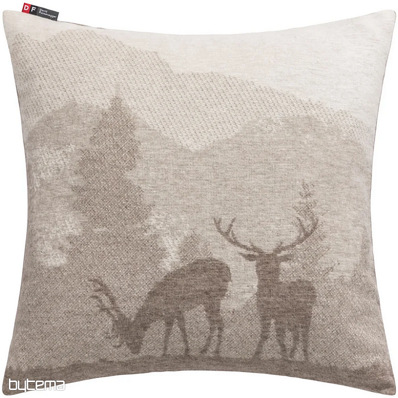 Funda decorativa DF JELEN SILVRETTA marrón