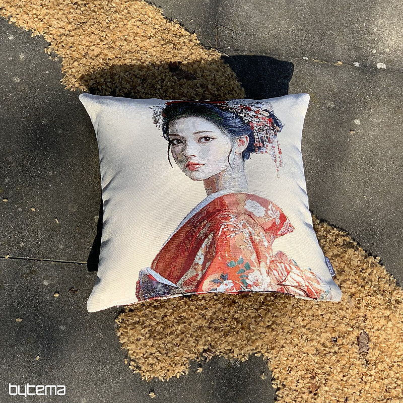 Funda de almohada tapiz GEISHA