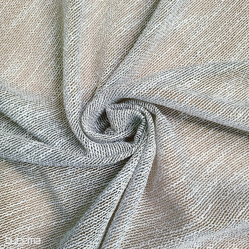 Cortina de lujo GERSTER 11882/0870 en blanco y negro