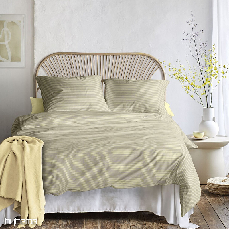 IRISETTE satén de algodón de lujo TOKIO 8607-40 beige