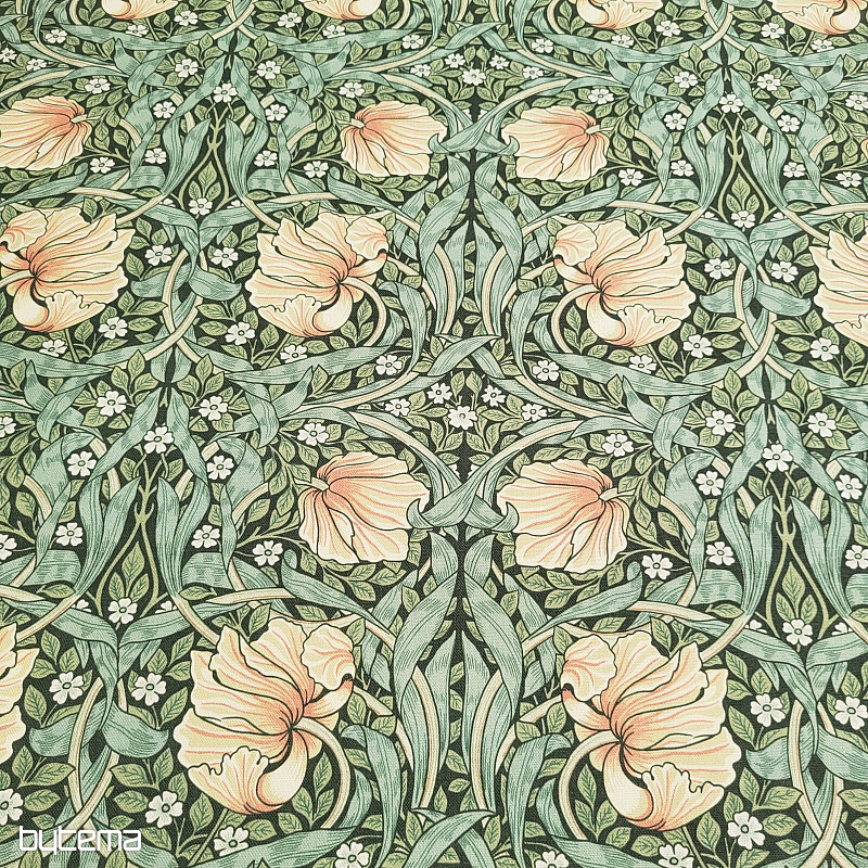 Tela decorativa FLORES DORADAS