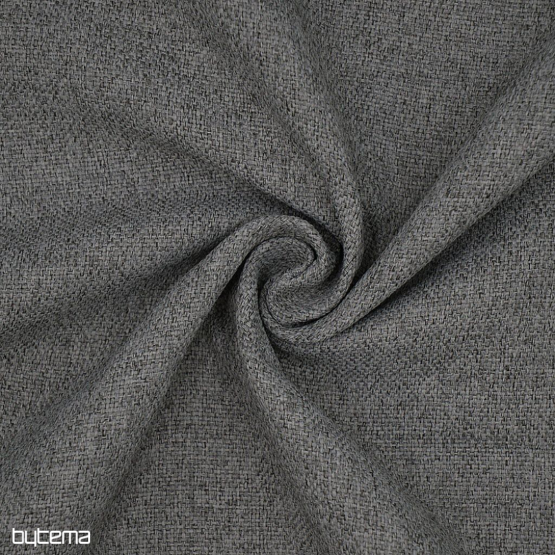 Tela decorativa de diseño en color liso DIM OUT GERSTER 77045/0840 GRIS OSCURO