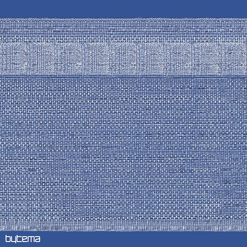 Cinta fruncidora para cortinas de 7,7 cm, escala 1:2