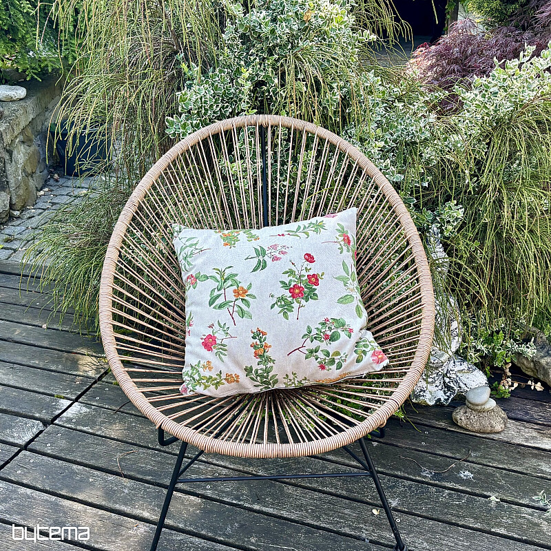 Funda de almohada decorativa FLORES OREGÓN