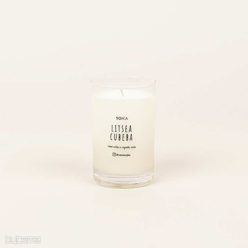 Vela de soja perfumada LITSEA CUBEBA