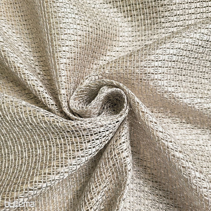 Cortina de lujo GERSTER 11897/330/0040 beige oscuro