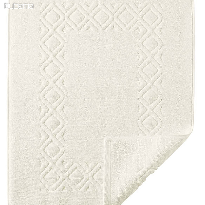 Alfombra de baño de rizo DENVER crema