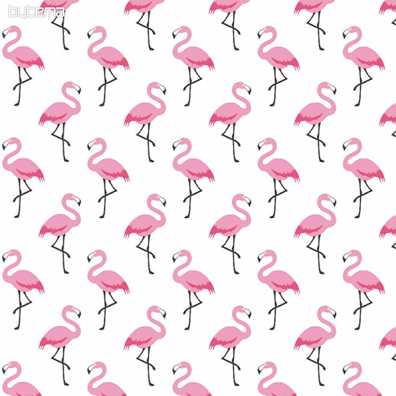 Tela decorativa FLAMINGO crema