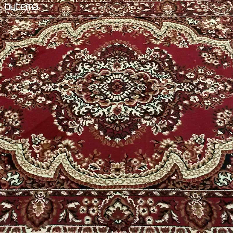 Alfombra pieza SOLID rojo