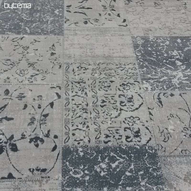 alfombra moderna PIAZZO 12168 gris-azul