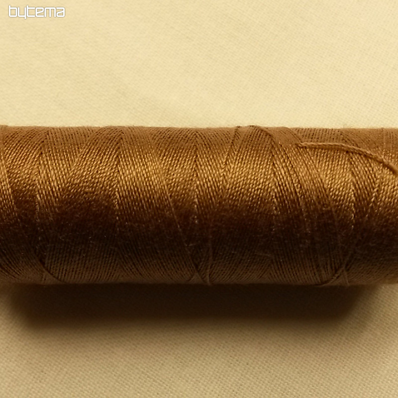 Hilo de coser marrón 200 m