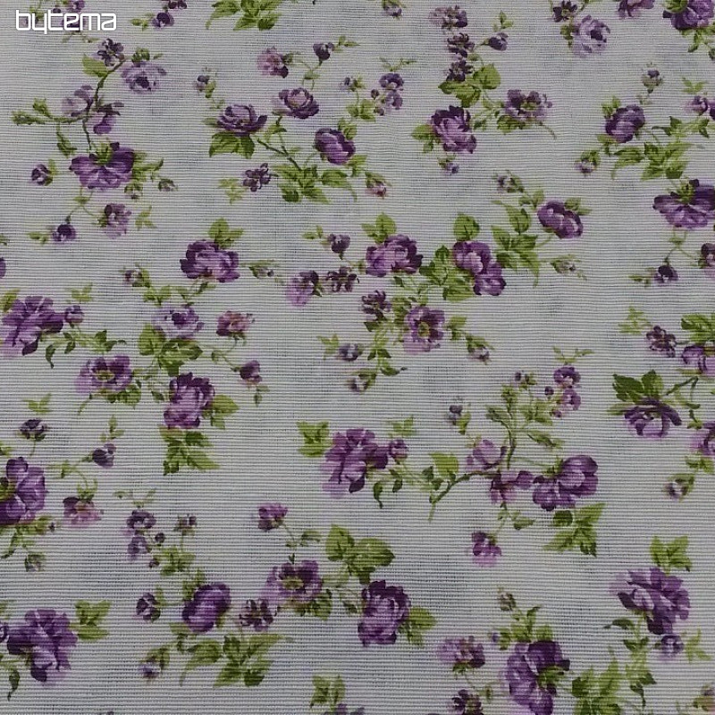 Tela decorativa JANA flor lila