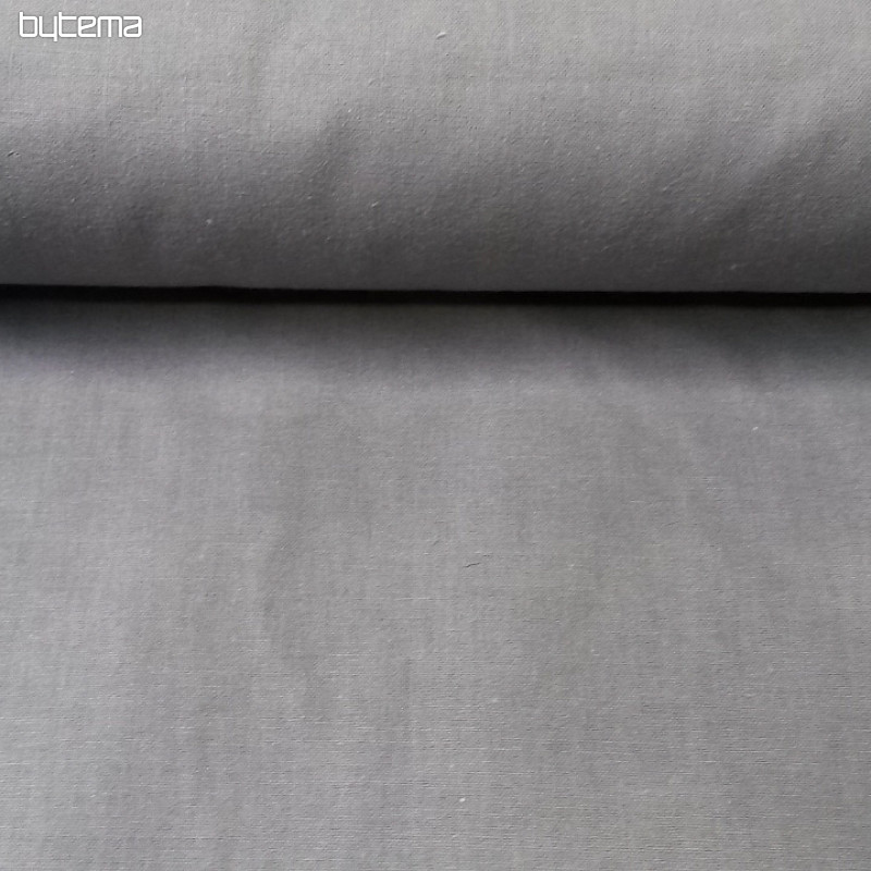 Tela de algodón gris UNI
