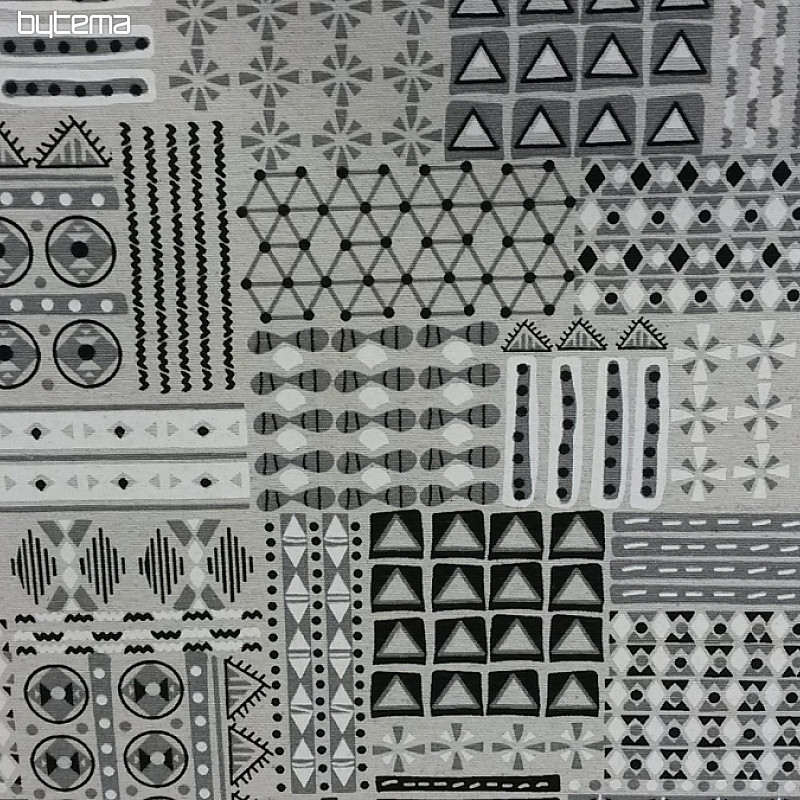 Tela decorativa GEO gris