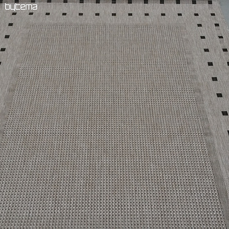 Alfombra con hebilla FLOORLUX 20329/04 plateado-negro
