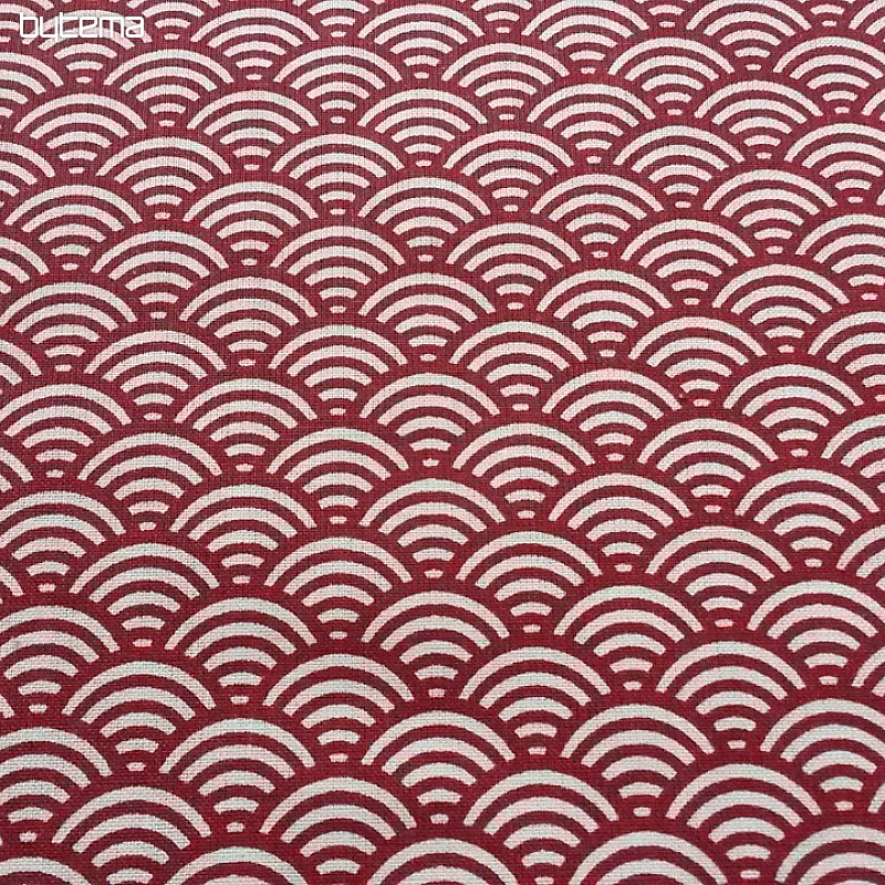 Tela decorativa SUSHIS rojo