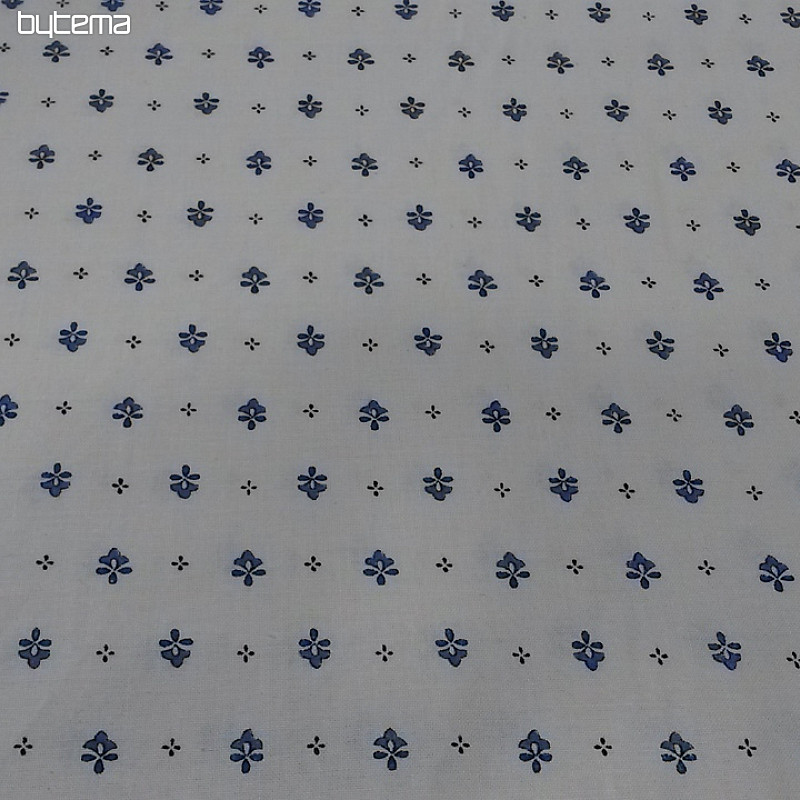 Tela de algodón VOLKS azul