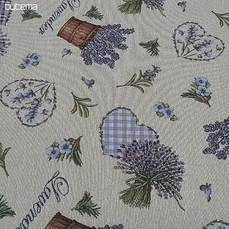 Mantel tapiz, bufanda Lavanda 1