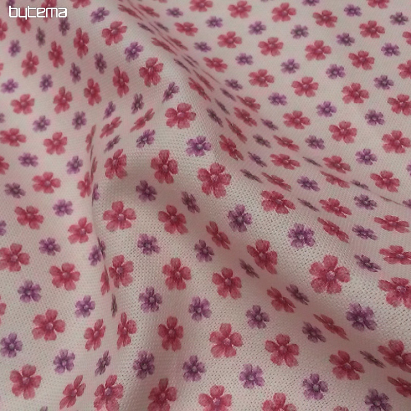 Tela decorativa CLARA FLORES rosa