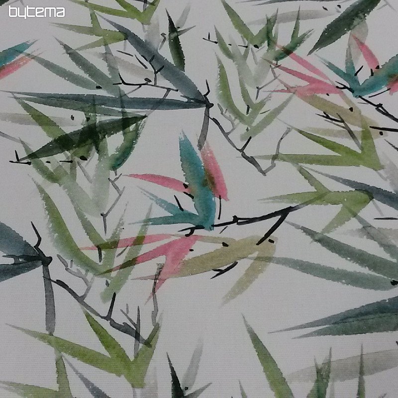 Tela decorativa MIDORI Bambú japonés