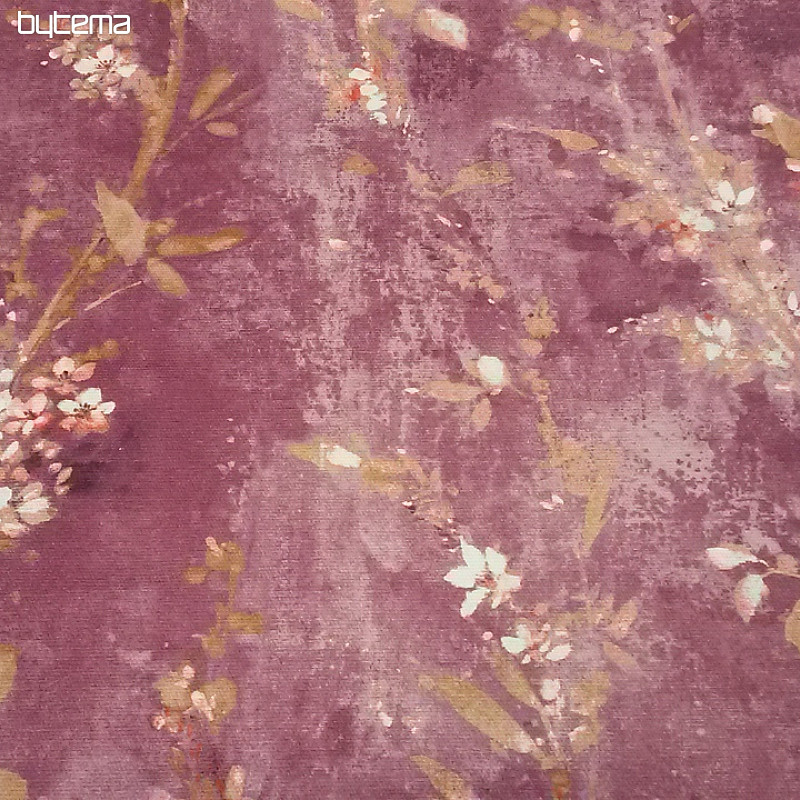 Tela decorativa MUHLY flores violeta