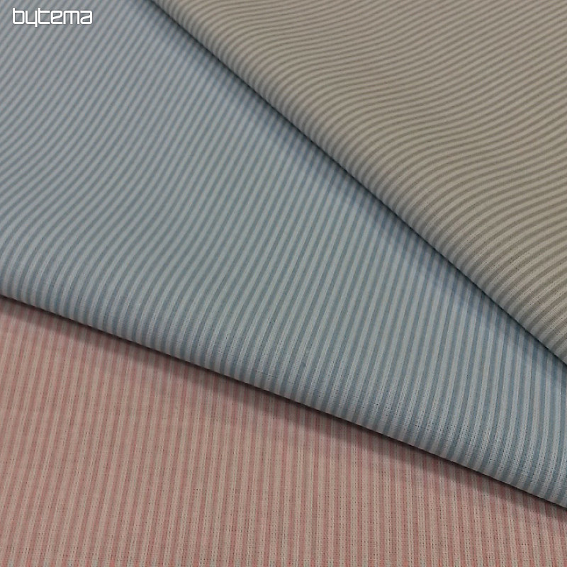 Tela de algodón BABY STRIPE gris