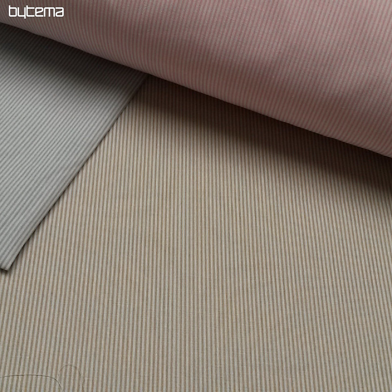 Tela de algodón BABY STRIPE beige