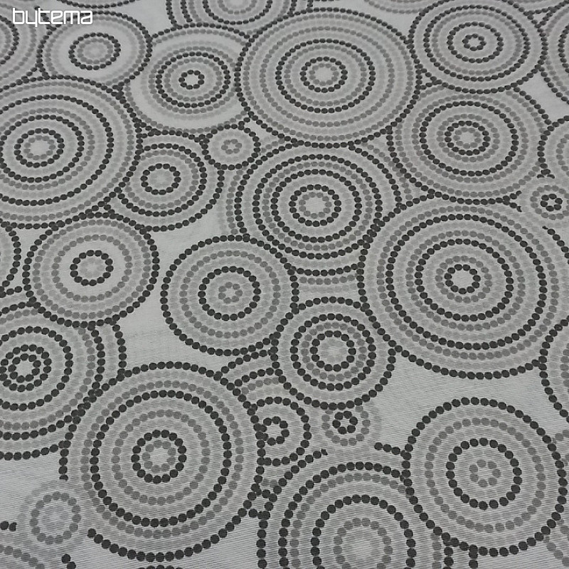 Tela decorativa MANDALA ECO gris