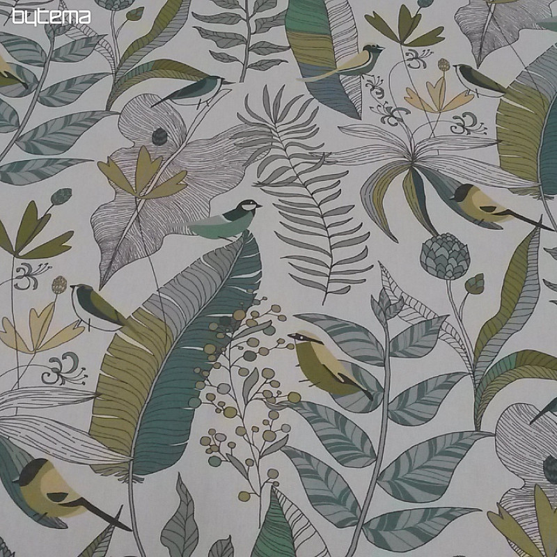 tela decorativa BORAS verde