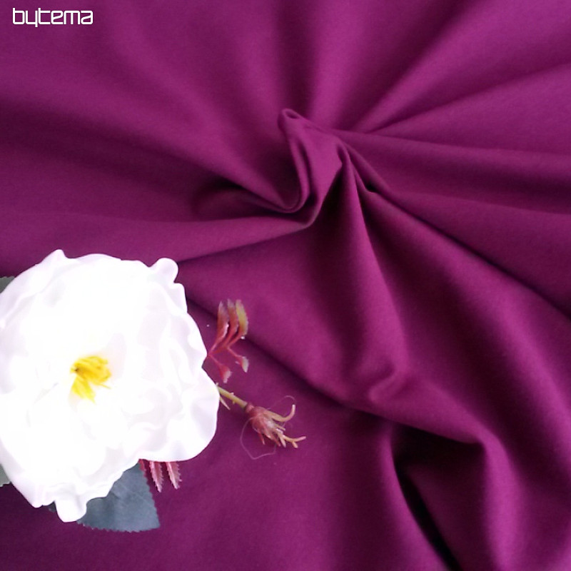 TEINTURE punto de algodón morado