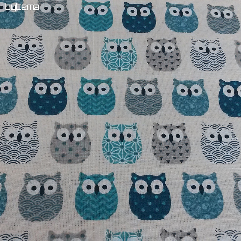 Tela decorativa MINI BÚHOS 1