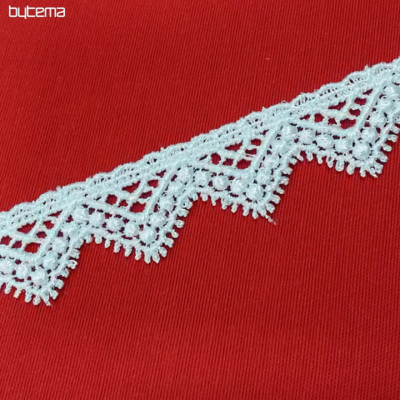 Encaje 5451/0010 3 cm blanco