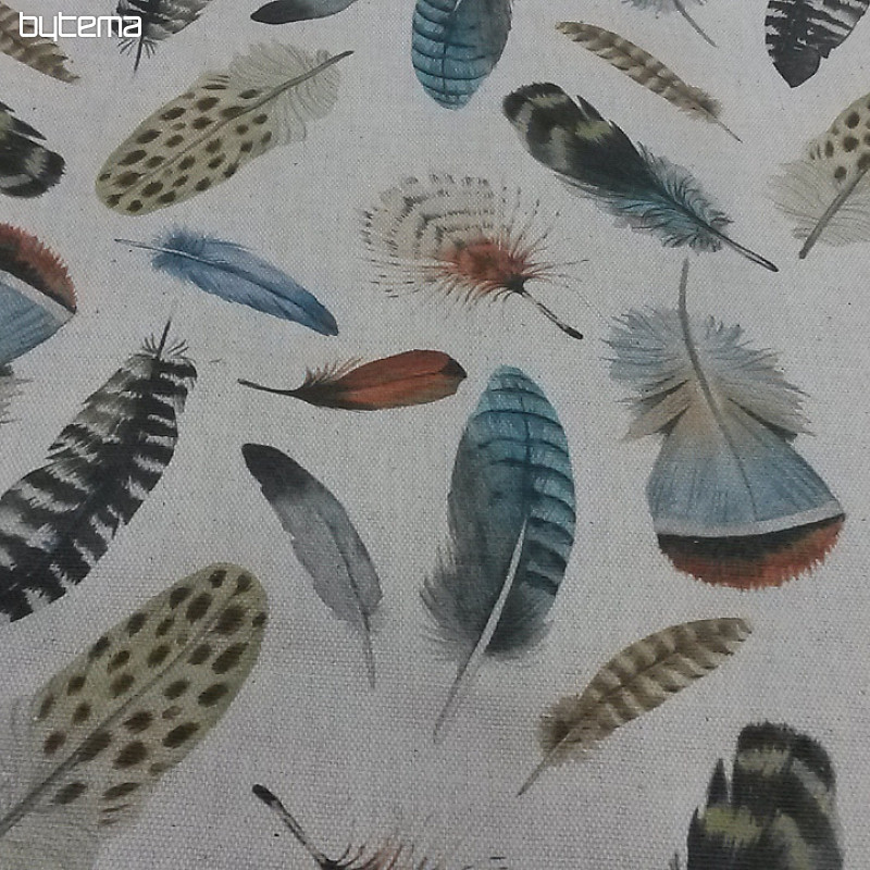 Tela decorativa OTONO FEATHERS 601 impresión digital