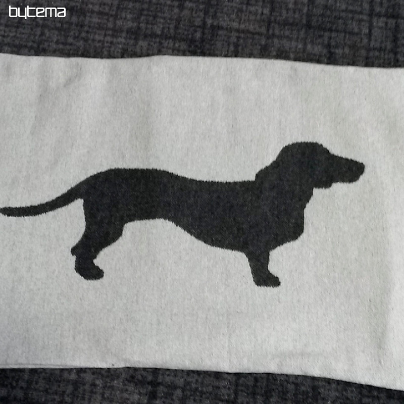 revestimiento DF para perros DACHSHUND st. gris