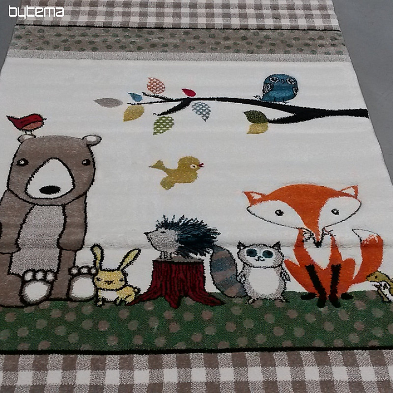 Alfombra infantil ANIMALES DEL BOSQUE