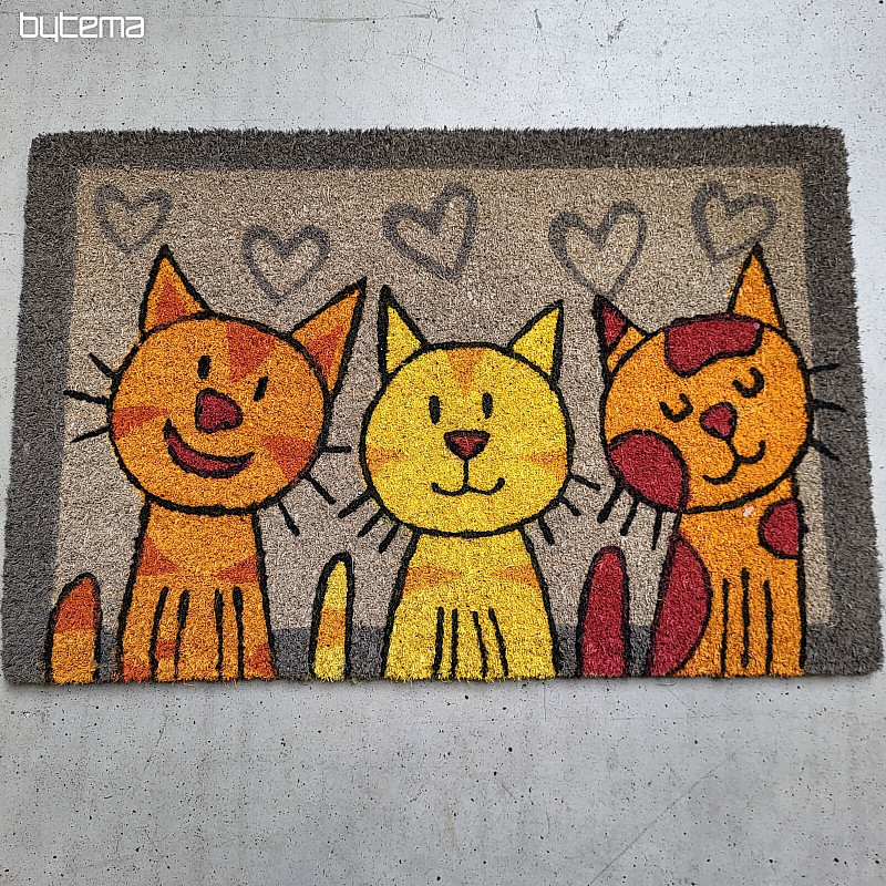Felpudo GATOS COLORIDOS